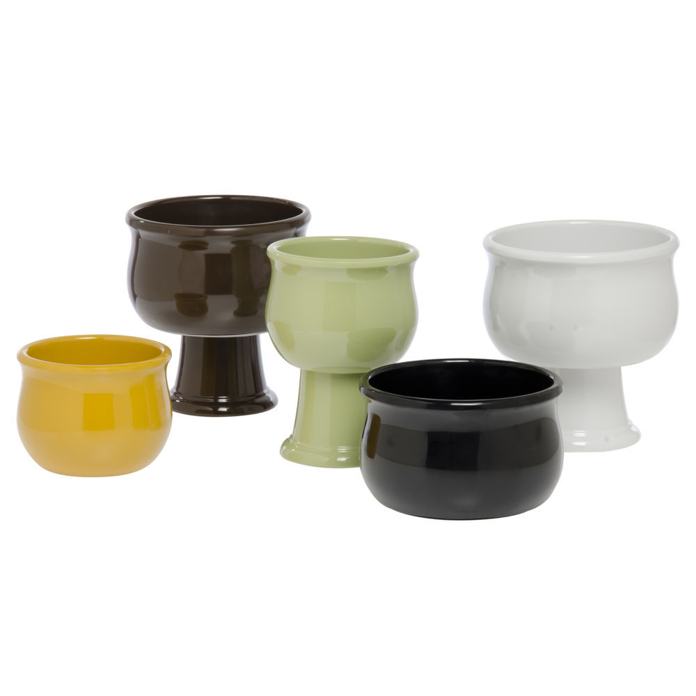 HUBERT® White Plastic Bowl - 5" Dia x 3" H