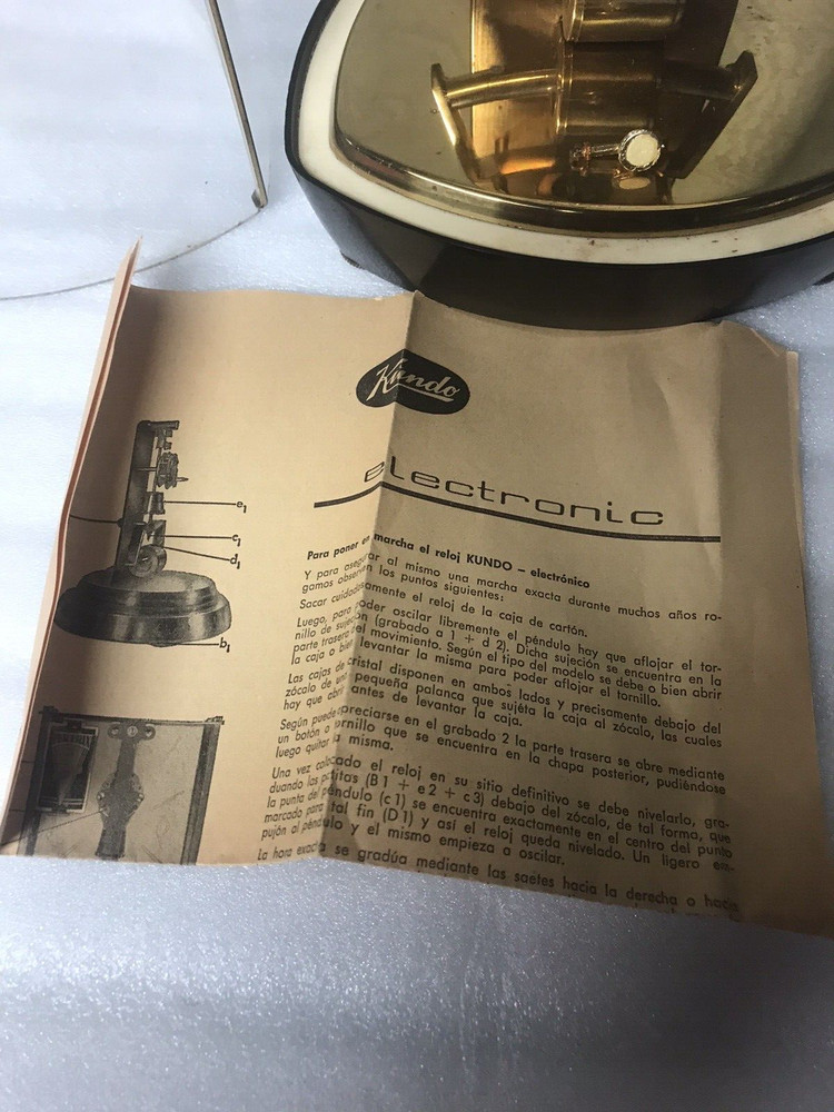 1960S KUNDO ELECTRICAL PULSE CLOCK