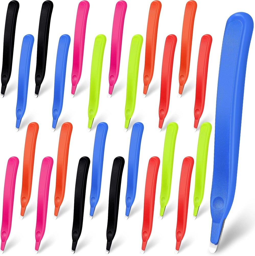 24 Pcs Staple Remover Bulk Magnetic Staple Remover Puller Staple Remover Pen