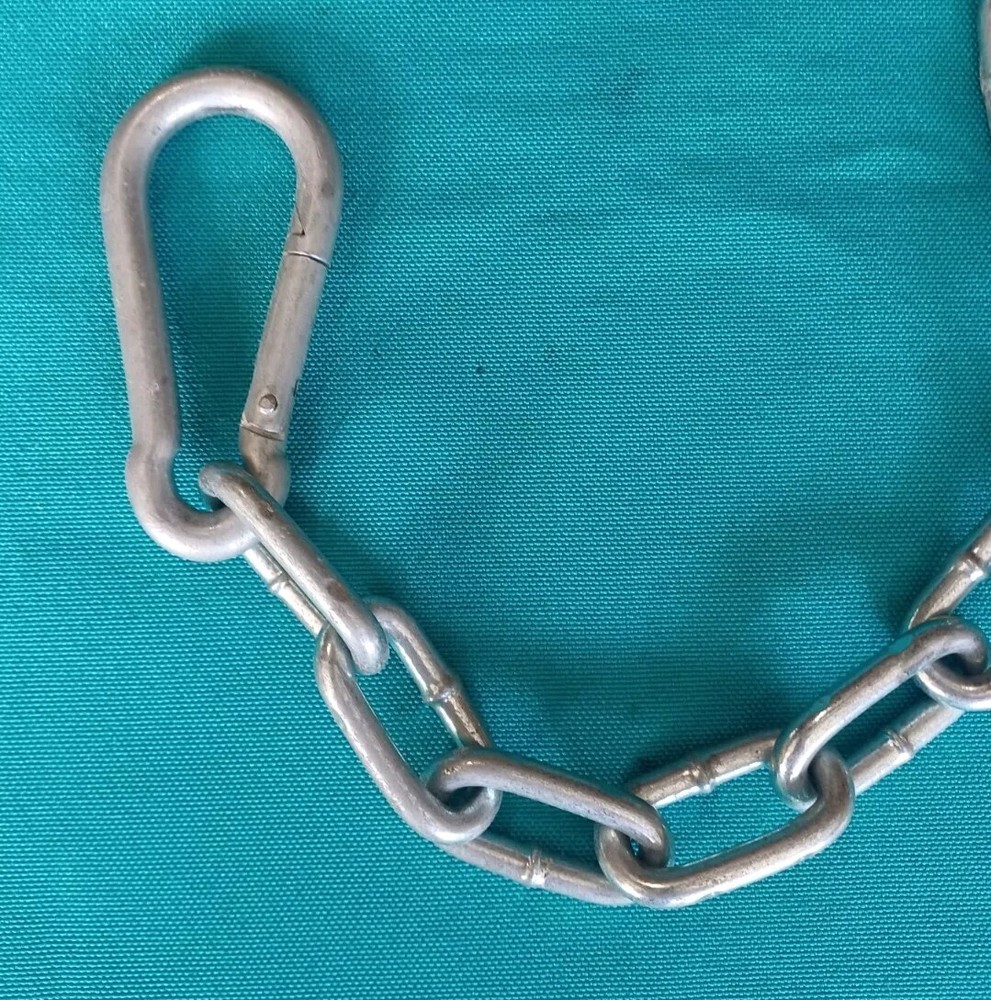 Bowflex Power Pro XTL Squat Attachment Chains Only With Snap Hooks Pair