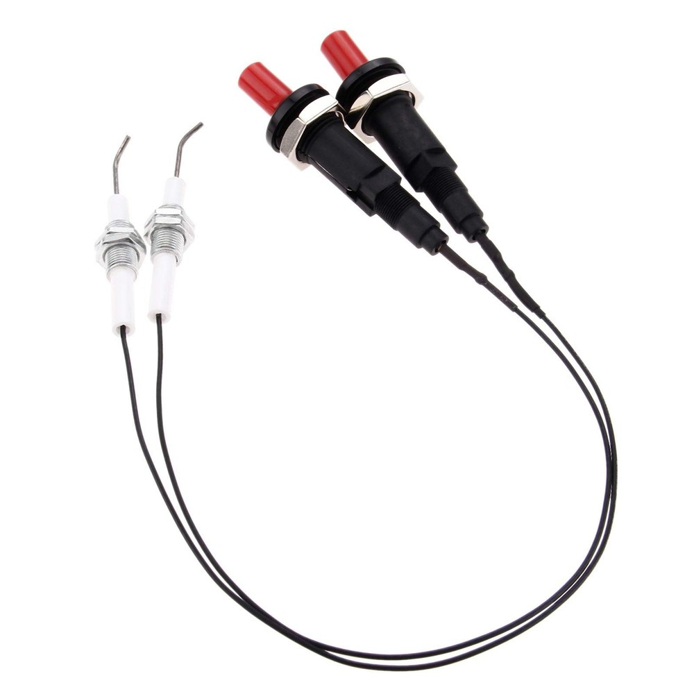 2 Sets Piezo Spark Ignition, Propane Push Button Piezo Igniter with Threaded ...