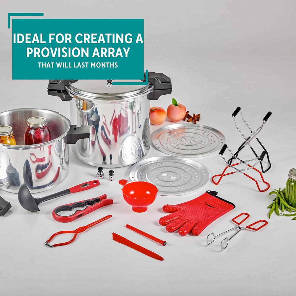 6Pc Canning Tool Set, Red