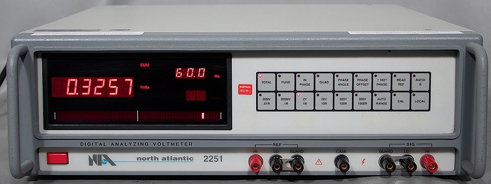 North Atlantic 2251-S3428 DAV Digital Analyzing Voltmeter