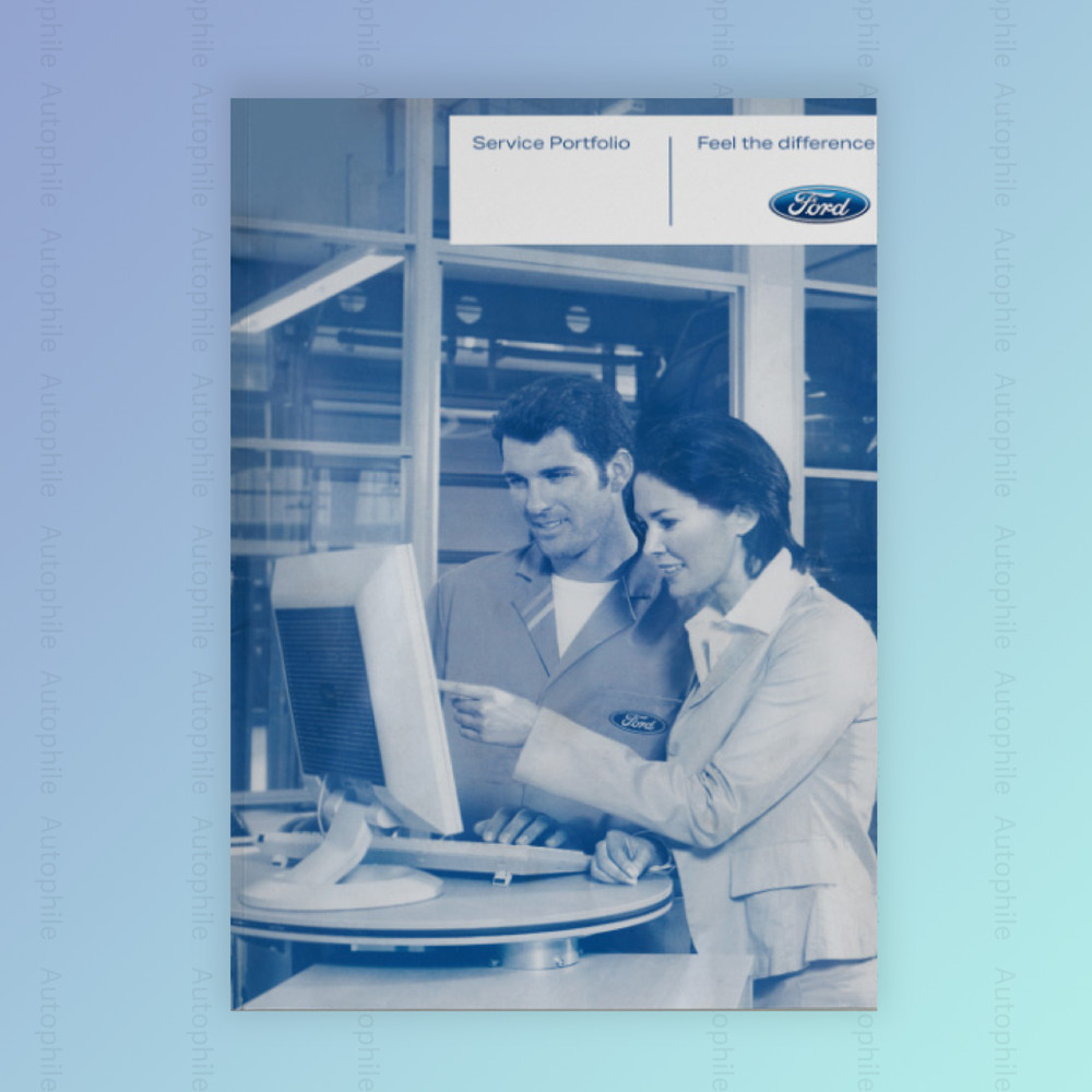 Ford Transit Courier Service Book Blank