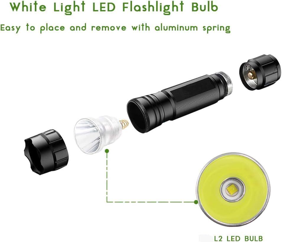 Flashlight Bulb LED Replacement Bulbs Drop-in P60 Design Module for Surefire NEW