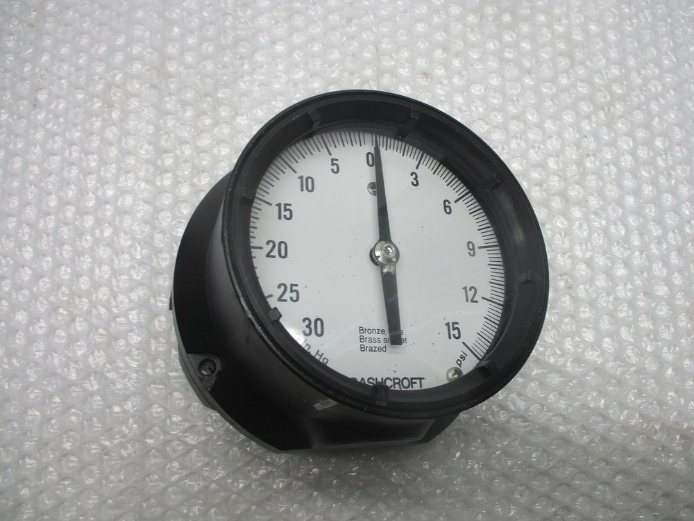 ASHCROFT GAUGE 30-15PSI (AS PICTURED) NSNP