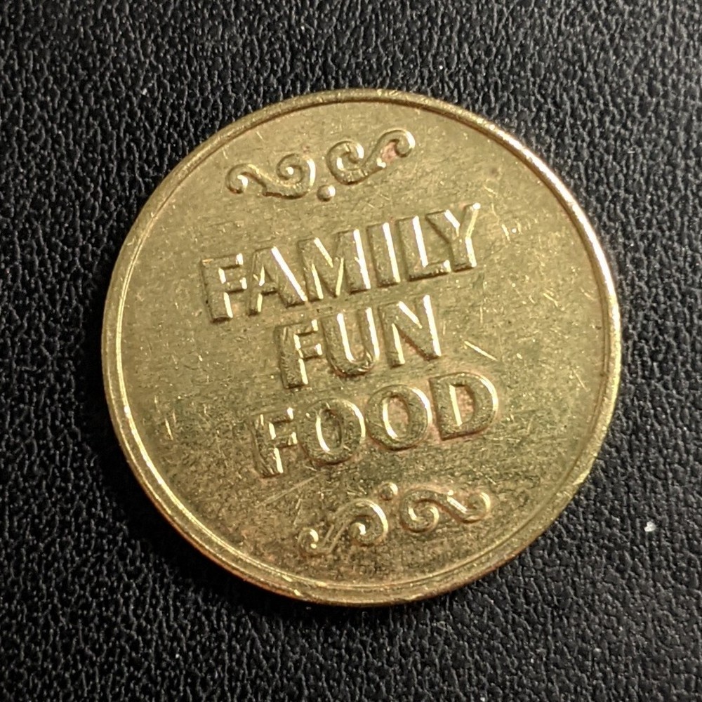 Palm Tree Logo Funset Boulevard - Arcade Game Token