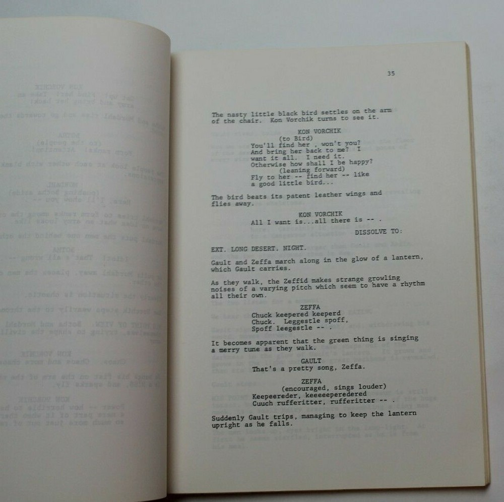 DUNGEONS & DEVILS / William Richert 1980's Unproduced Screenplay, Introvision