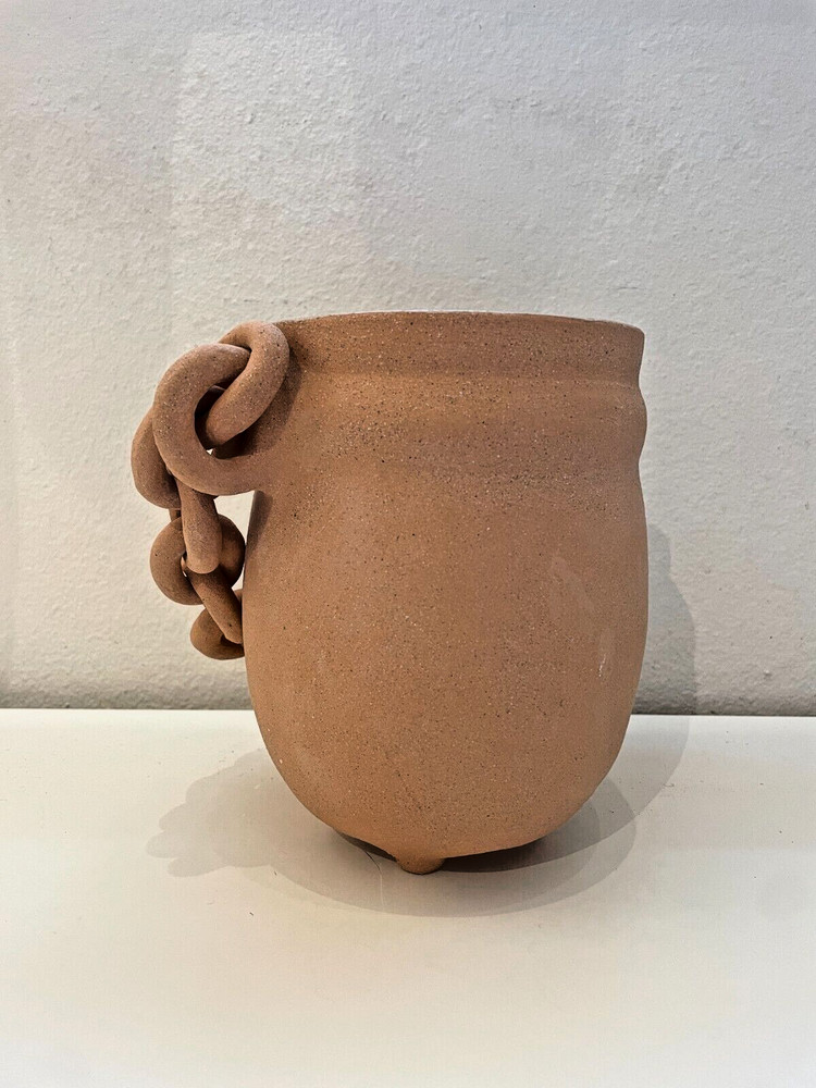 Terroso Studios Design Planter Hanging Ceramic Chain