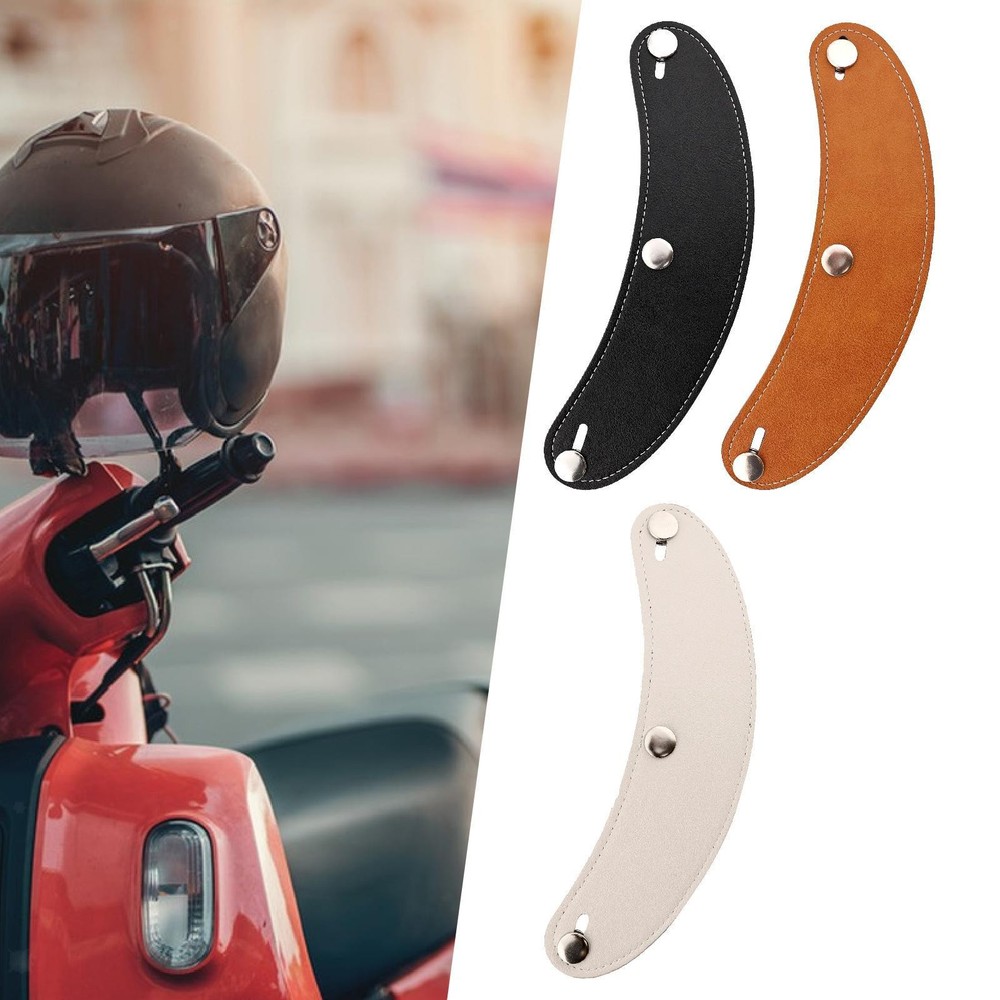 Helmet visor for half-shell helmets, easy installation, retro style, for