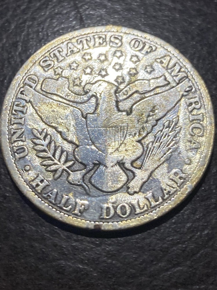 1915 Barber Half Dollar