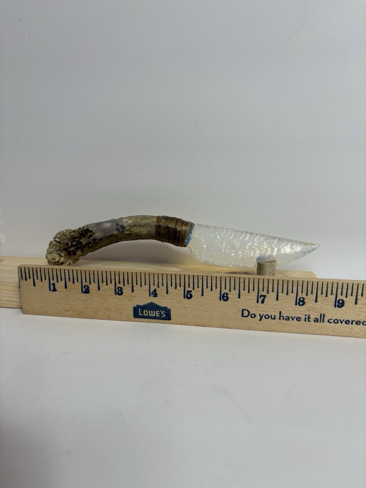 flint knapped knife