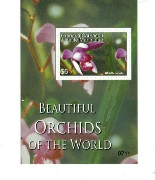 Grenadines - 2007 - Orchids - Souvenir Sheet - MNH