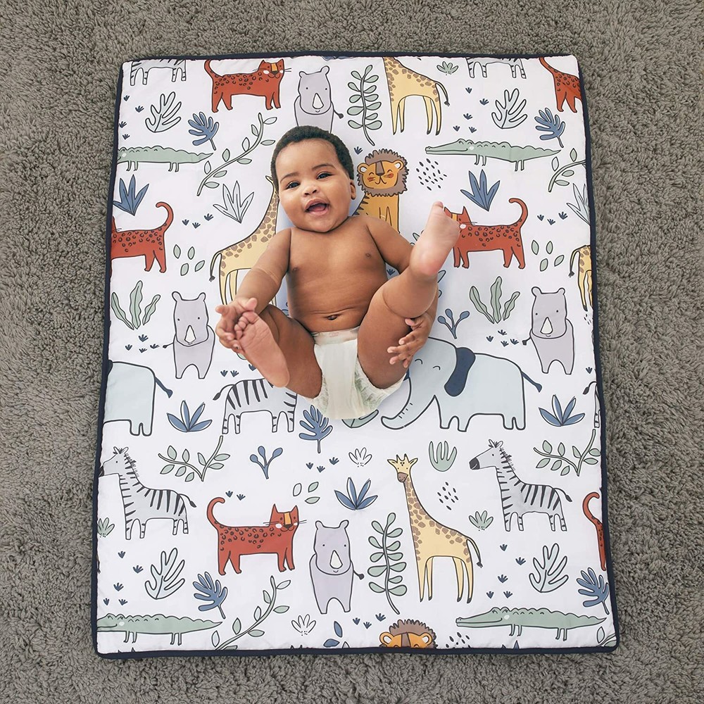 Carter's Safari Party 3-Piece Crib Bedding Set