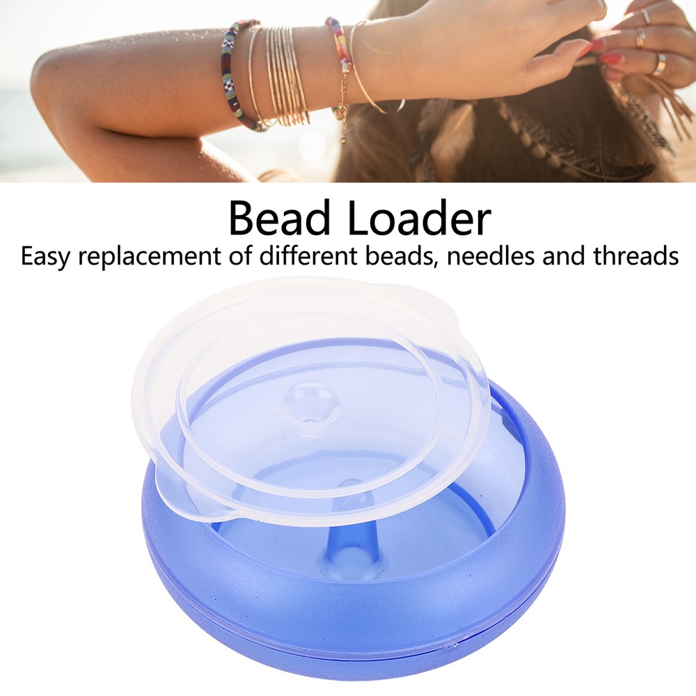 Bead Loader Bowl Beading Clamshell Design Material Bead Spinner Bowl For Bracele