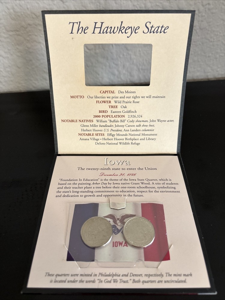 US Minted Quarter Dollar Numbered Set New Sealed