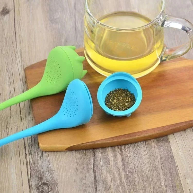 2 Pack Silicone Loch Ness Monster Baby Tea Infuser Gift Tea Steeper & Diffuser