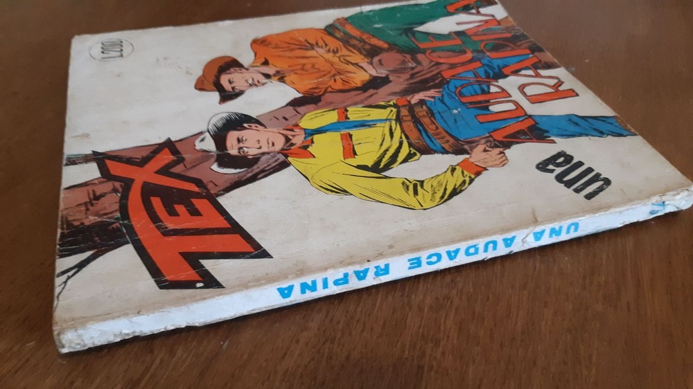 ORIGINAL TEX NO. 44 GOOD CONDITION LIRE 200 ON COVER