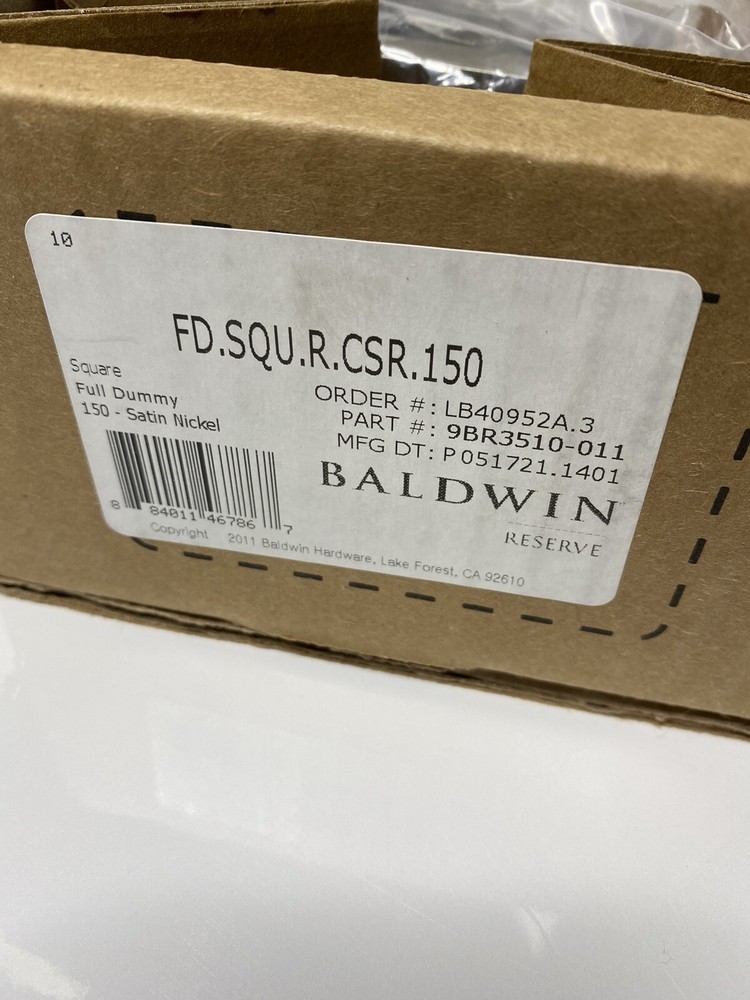 Baldwin FDSQUCSR150 - Dummy Set Leverset