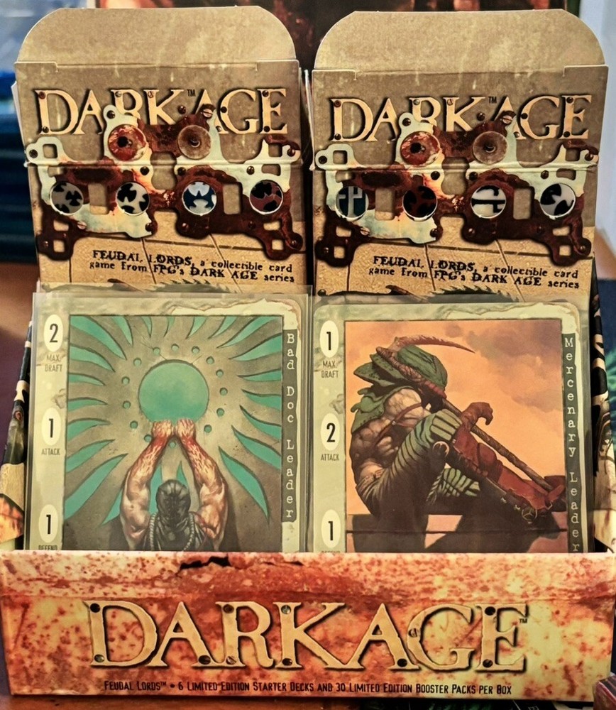 Dark Age: Feudal Lords CCG (1996) Unsealed Starter Deck Sets
