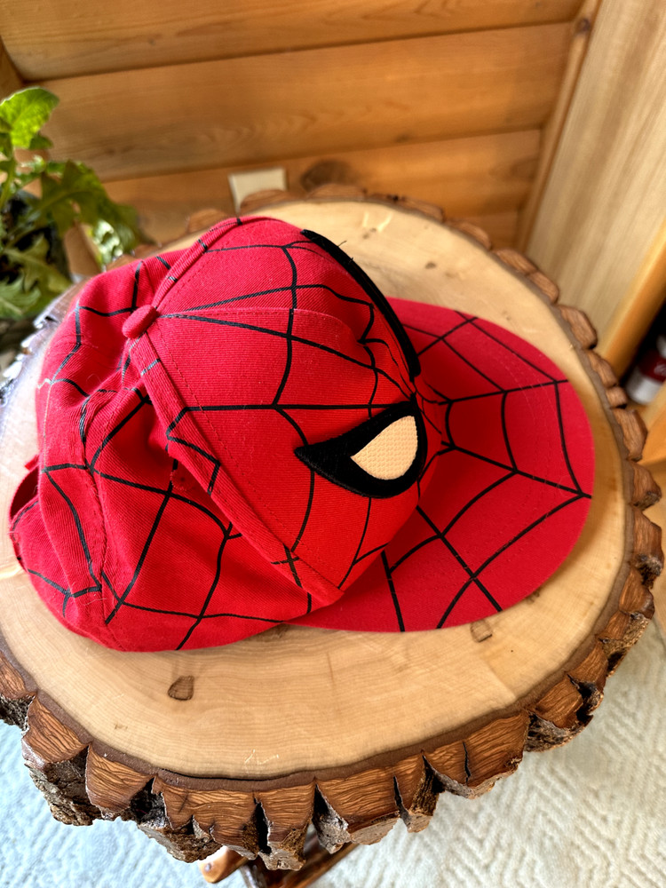 Marvel Comics Ultimate Spiderman RED Youth Boys Hat Cap Adjustable OSFM
