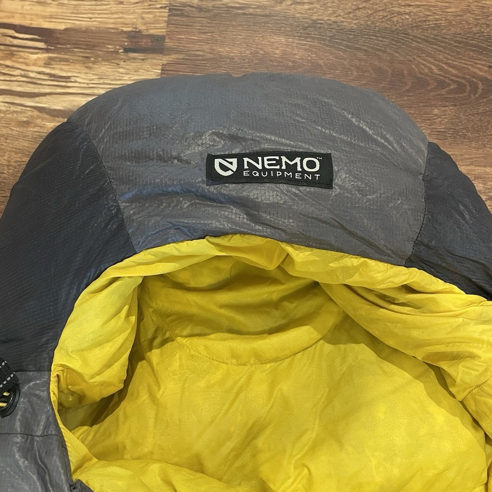 Nemo Sonic Down 0 Degree Down Mummy Sleeping Bag, Stuff Sack & Storage Bag