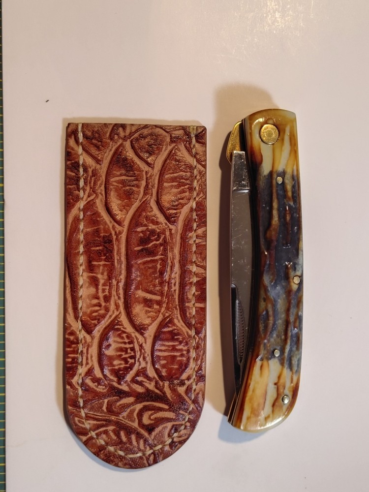 Leather Pocket Knife Slip