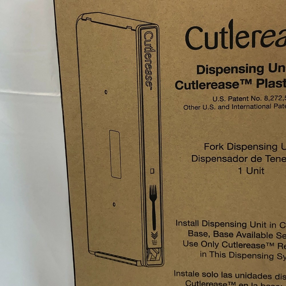 Cutlerease Dispensing Unit for Cutlerease Plastic Forks