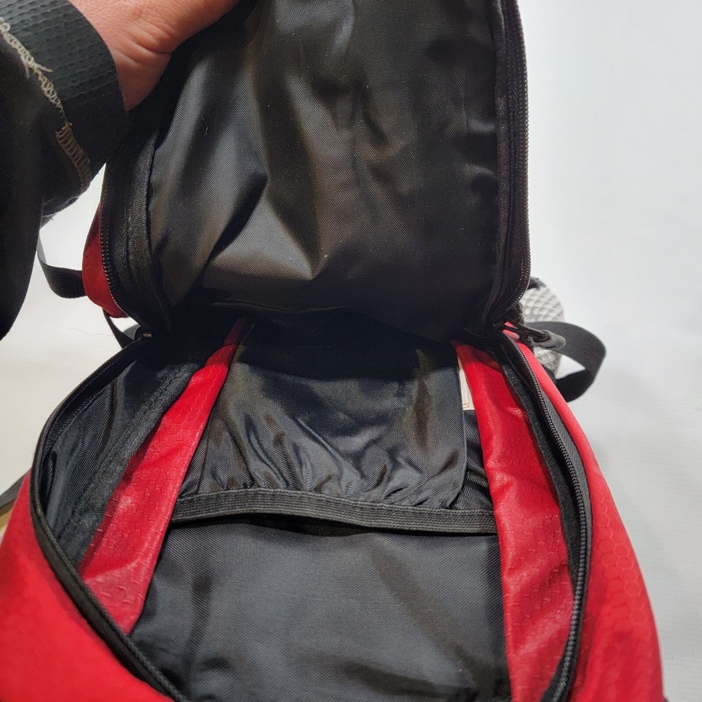 Ful Hydration Backpack Red Black Hiking Pack No Bladder Outdoor