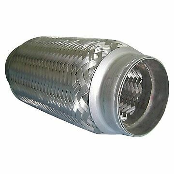 Exhaust Flexible Pipe 60mm x 230mm Flexi Repair Joint Flexipipe Coupler Adaptor