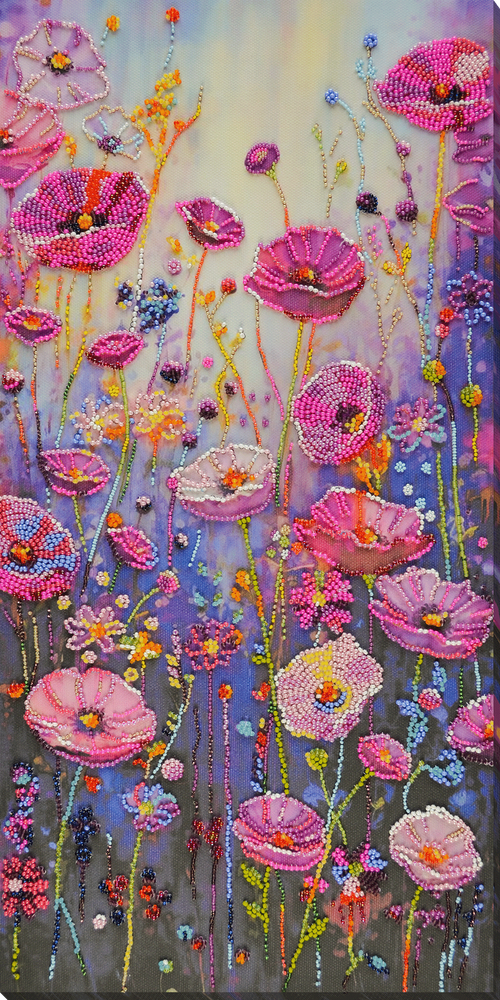Abris Art Bead Embroidery Kit - Spring moment