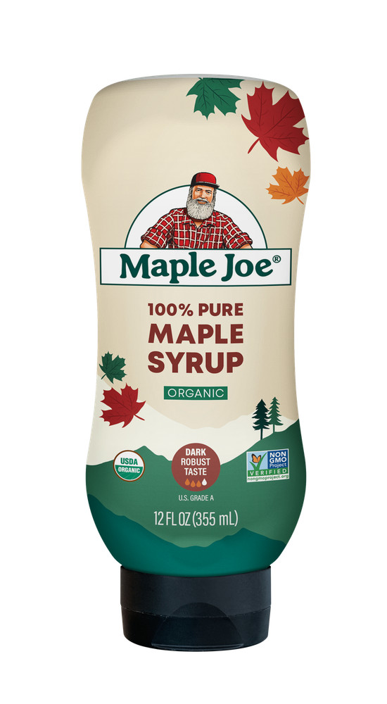 Maple Joe Pure Organic Maple Syrup 12 OZ
