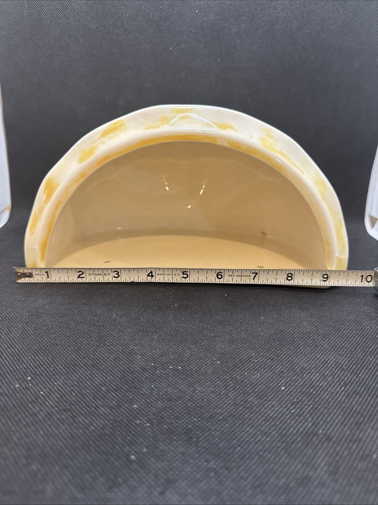 Ceramic Basin Wall Decor Mid Century 1950s Grapevine Pattern