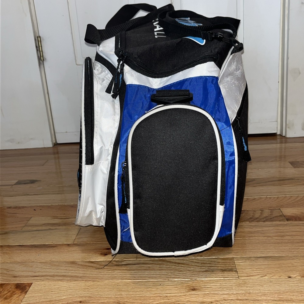 Python Deluxe "Club" Racquetball Bag (Black/Blue) Large No Shoulder Strap