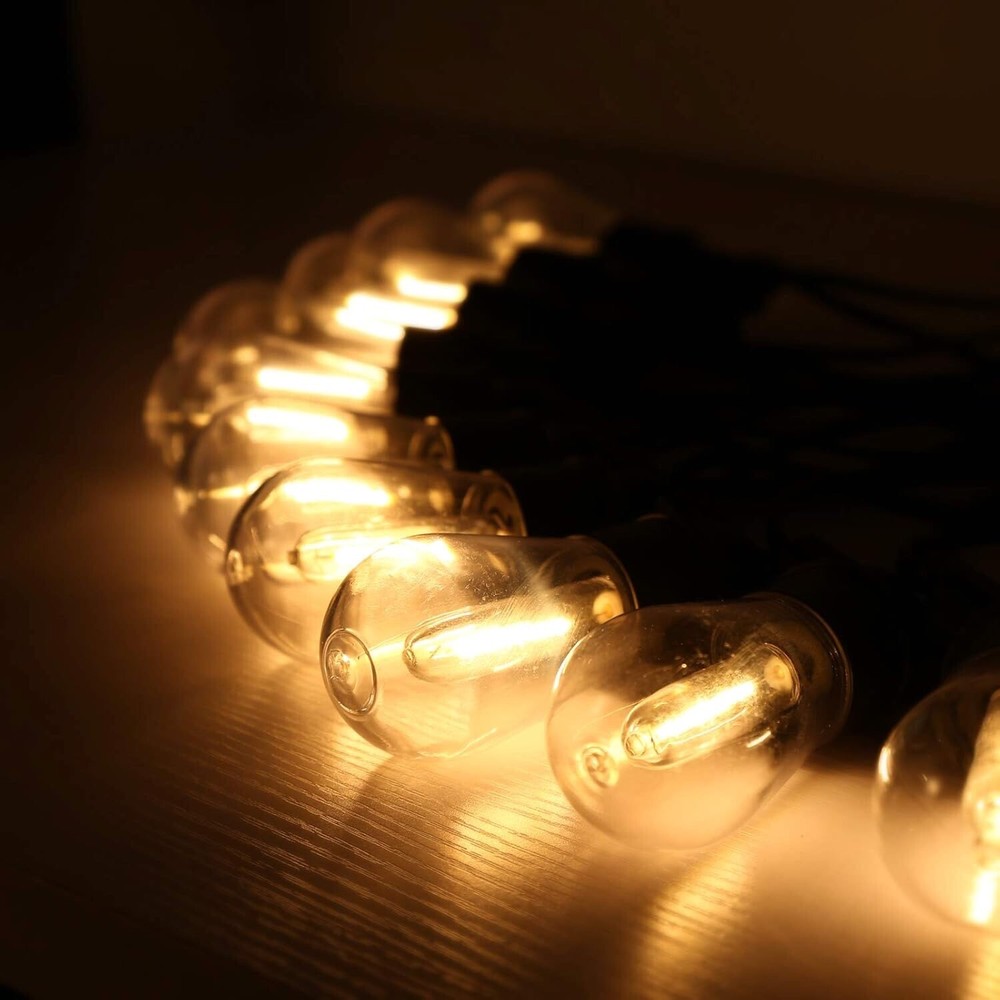 S14 Replacement LED Bulb 1.5W 6 Pack Replacement String Light Bulbs Waterproof