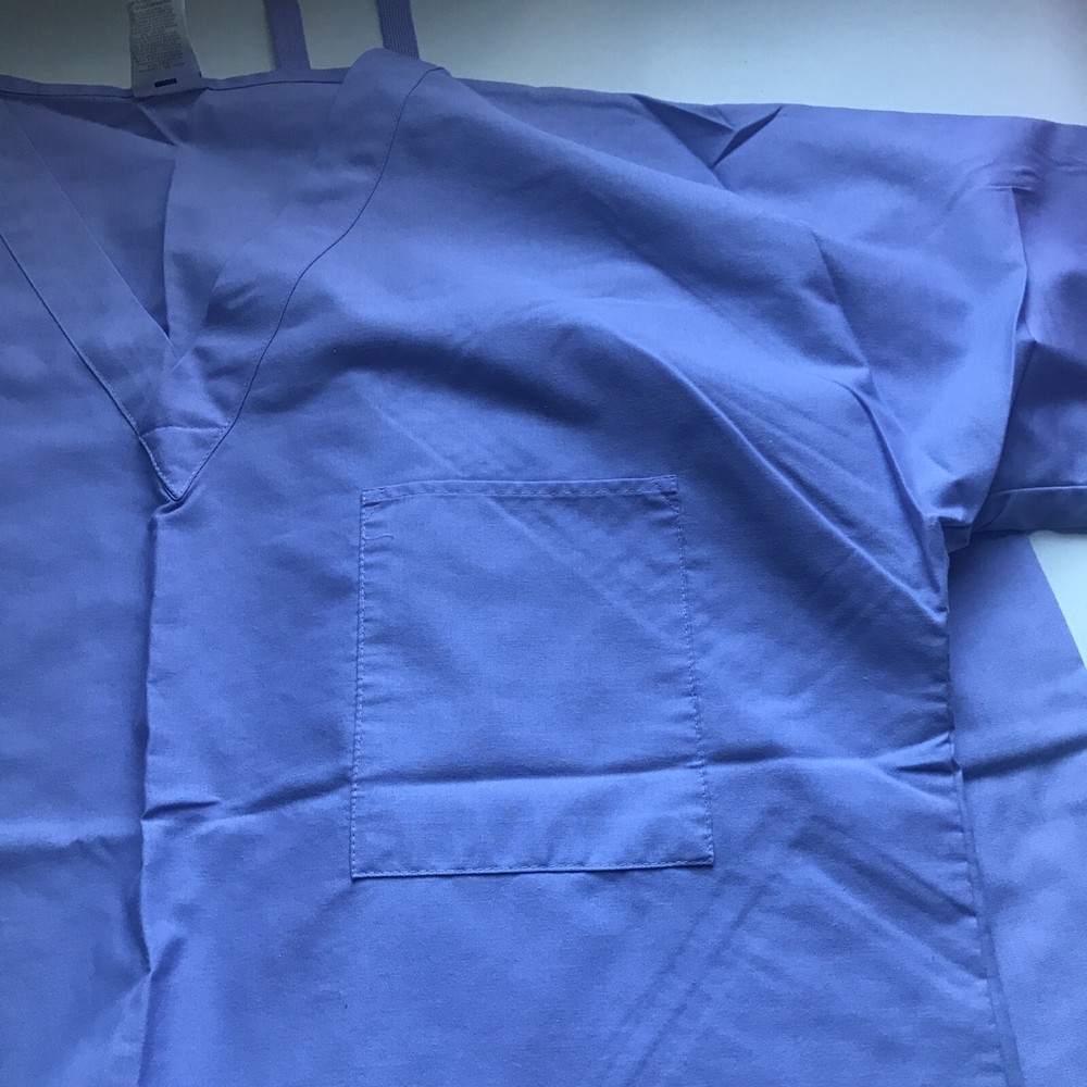 Crest medium purple VGC one pocket drawstring scrub set