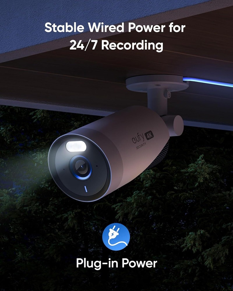 eufy Security eufyCam E330 4K Outdoor Security Camera System with 1TB HDD|Refurb
