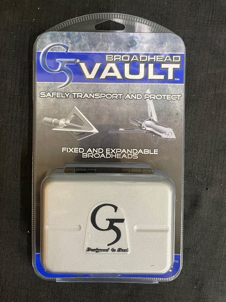 G5 Vault Broadhead Case BRAND NEW
