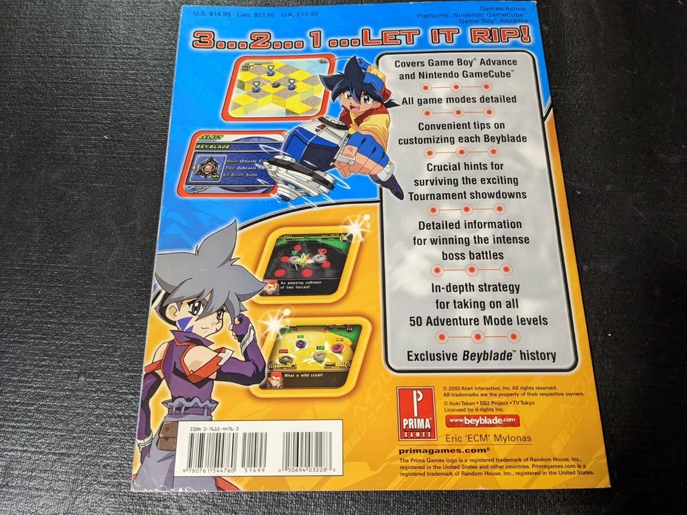Prima's Official Strategy Guide BEYBLADE VFORCE ULTIMATE BLADER JAM