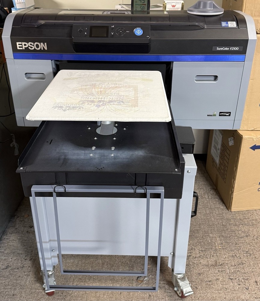 F2100 Printer DTG And Speed Treater Package!!!!!