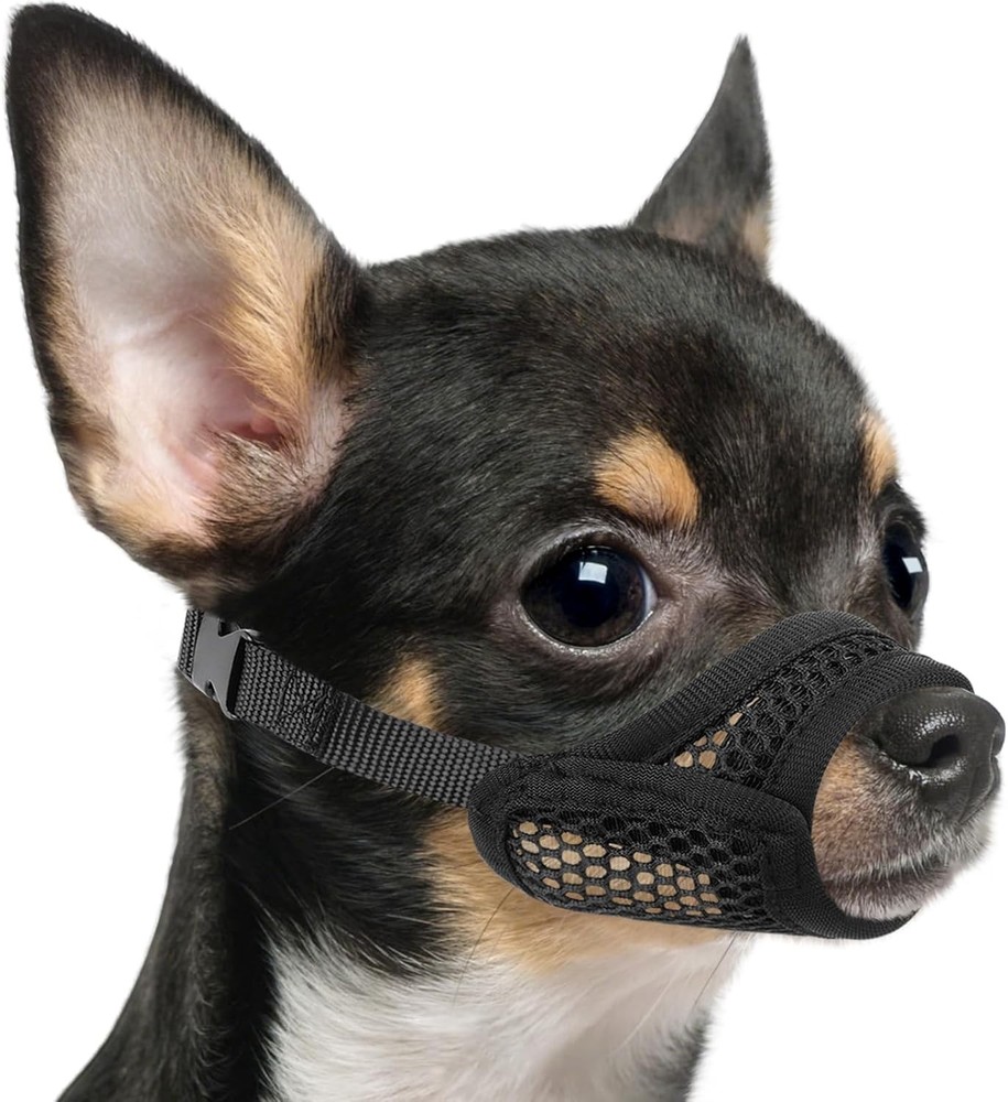 Mesh Muzzle Short Snout & Small Medium Dogs Anti-Biting Focus on Brachycephalic