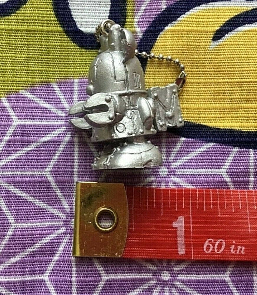 MINNIE MOUSE SILVER COLORED ROBOT TINY CAPULE FIGURE FROM JAPAN DISNEY