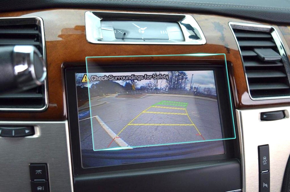 Crystal Clear Screen Protector for 2013 Cadillac Escalade Vehicle Navigation