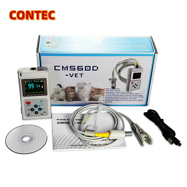 CONTEC Veterinary Handheld CMS60D-Vet Pulse tester pulse oxygen saturation,Hot