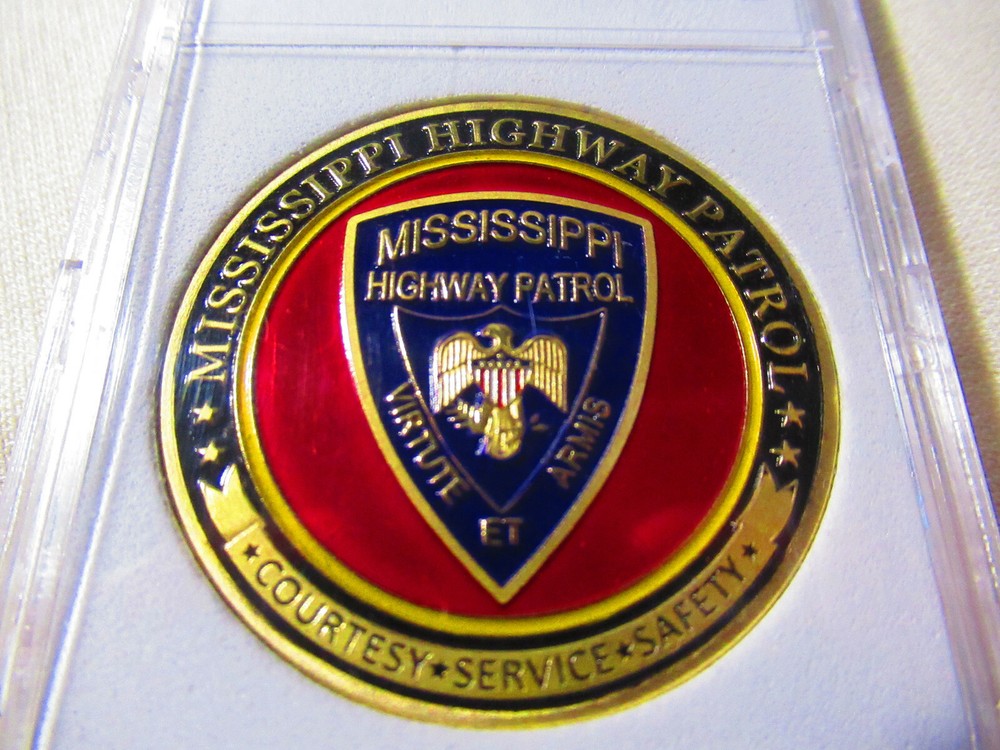 MISSISSIPPI HIGHWAY PATROL Challenge Coin