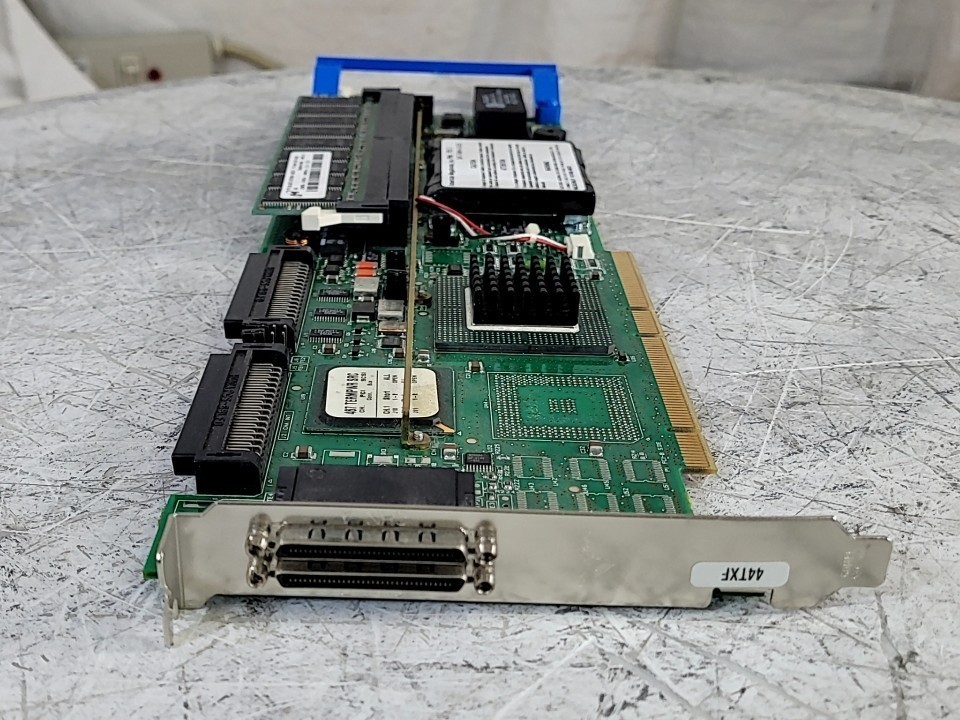 DELL 044TXF Raid Controller Card PCI w/Battery+Cache