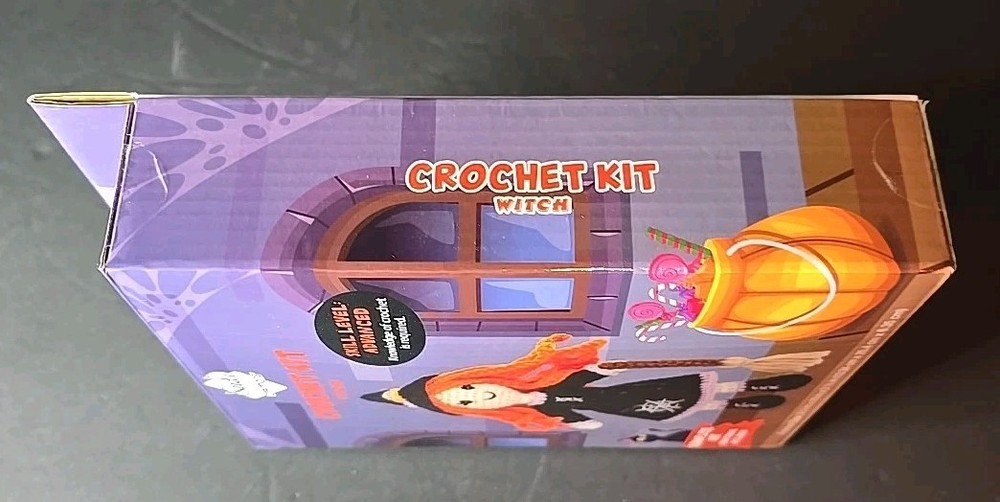 Needle Creations Witch Crochet Kit Full Kit Advanced Skill Set