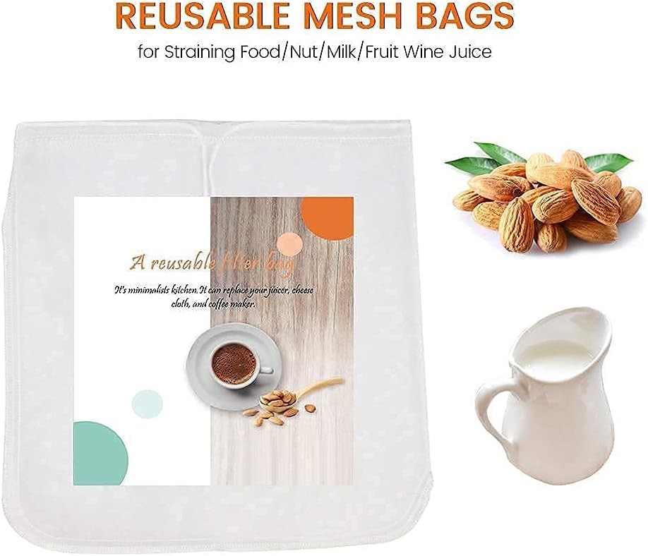 Fruit Wine Press Stainless Steel with Filter Bag