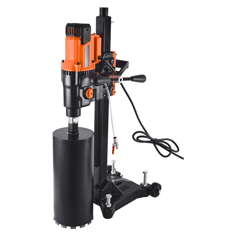 Diamond Core Drill Machine Concrete Core Drill Rig with Stand 10 in 2500W