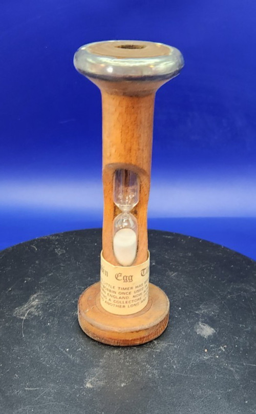 6" Bobbin Shape 3:10 minute Egg Timer
